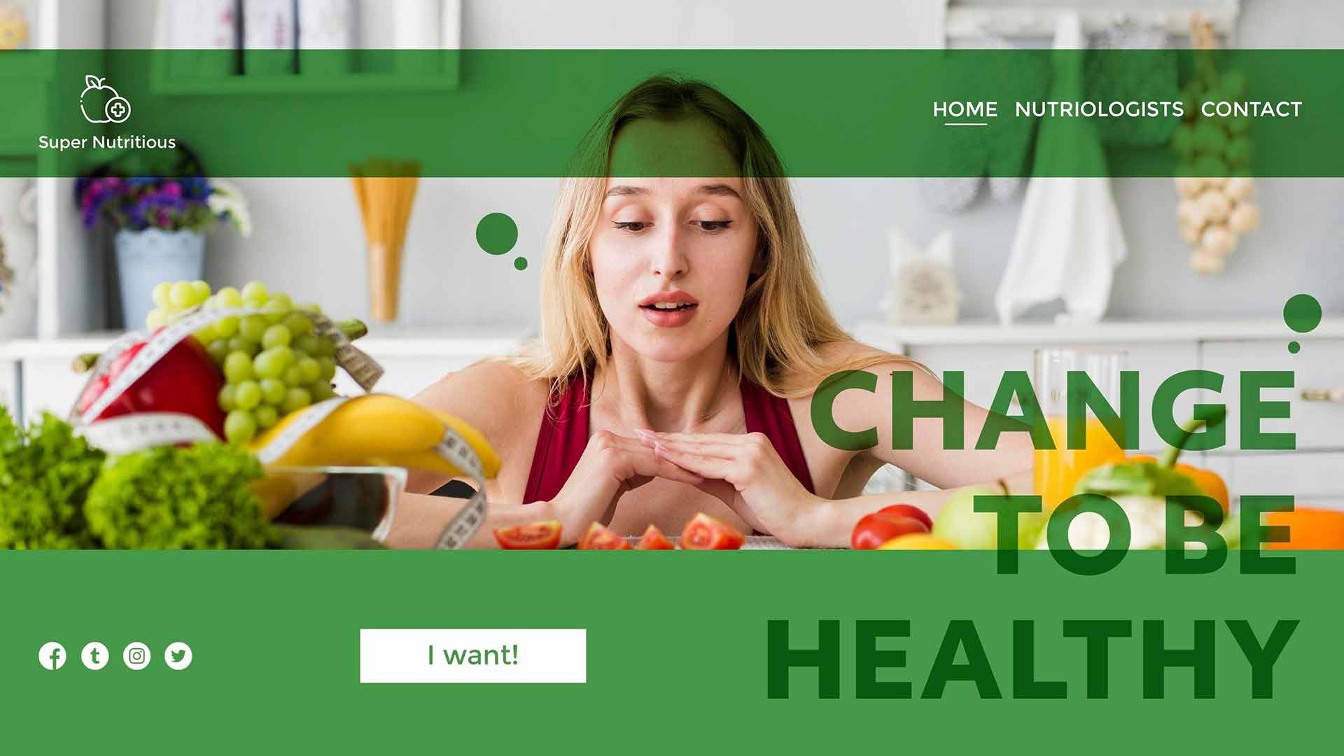 Dietician Landing Page